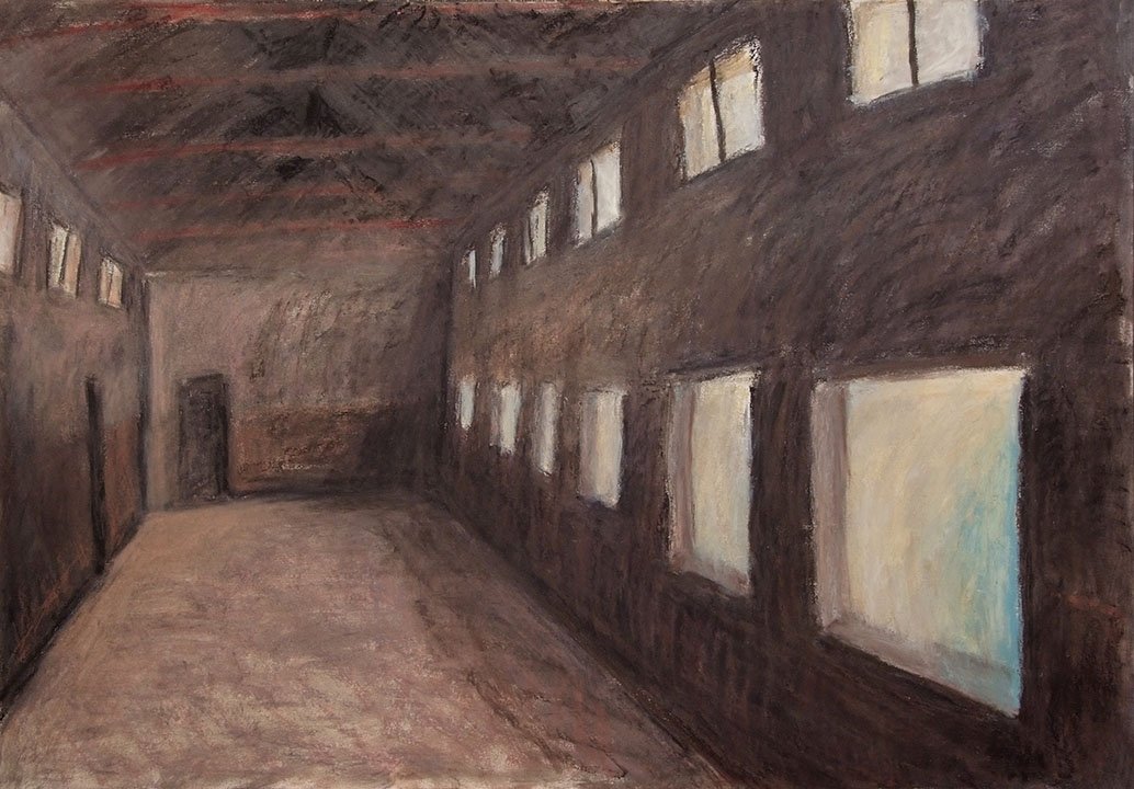 Czink Ibolya Beatrix: Csarnok, 2013, pasztell