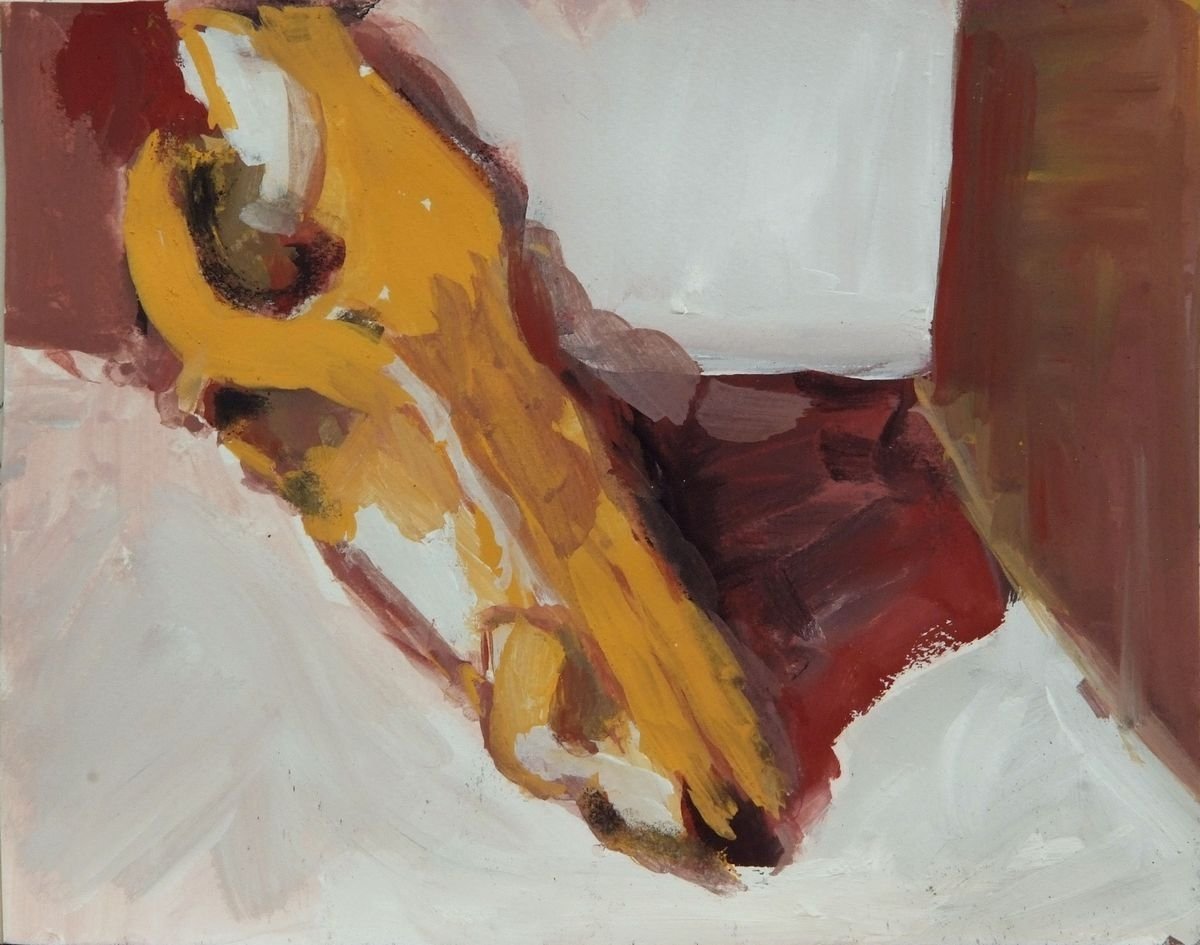Czink Ibolya Beatrix: 4 szín paletta III., 2015, akvarell