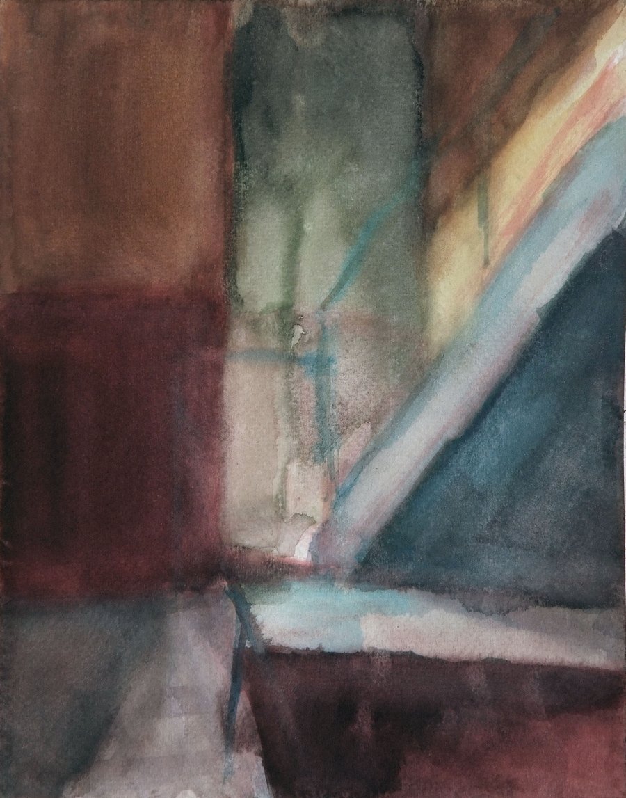 Czink Ibolya Beatrix: Artus, 2015, akvarell