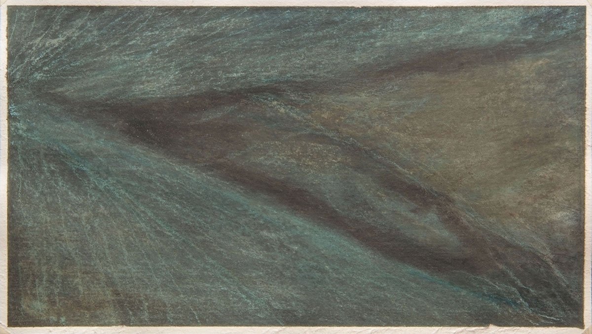 Czink Ibolya Beatrix: Áramlatok XVI., 2016, pasztell