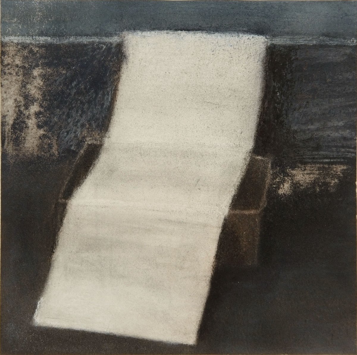 Czink Ibolya Beatrix: Üzenet II., 2016, pasztell