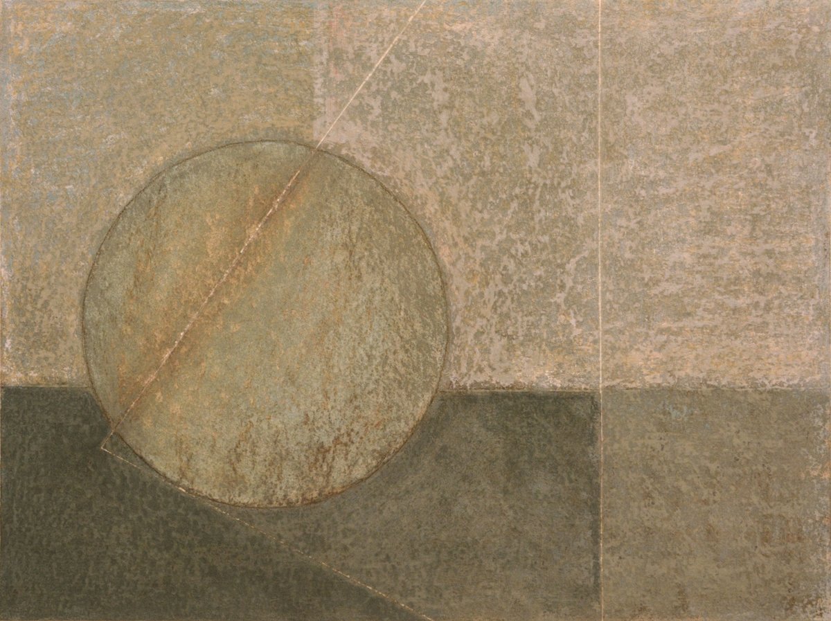 Czink Ibolya Beatrix: Tükör X., 2017, pasztell