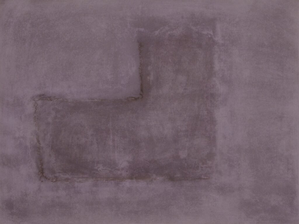 Czink Ibolya Beatrix: Megszentelt tér V., 2018, pasztell